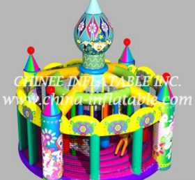 T2-3328 Castelo inflável unicórnio