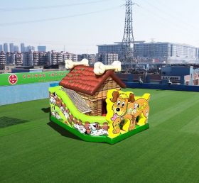 T6-443 Jogo de parque de diversões infantil inflável gigante da casa de fazenda