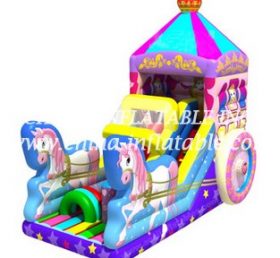 T8-1454 Princesa pulando castelo