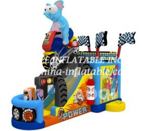 T8-1479 Escorpião inflável de corrida de motocicleta infantil