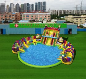 Pool2-579 Piscina inflável gigante doce
