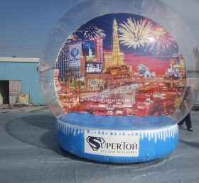 T2-3409 Guarda-costas de Natal bola de neve