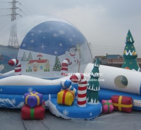 T2-3412 Presente de Natal, boneco de neve, guarda-costas de doces