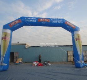 Arch2-008 Arco inflável de impressão de publicidade