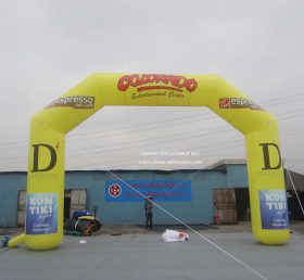 Arch2-010 Arco inflável de impressão comercial de publicidade