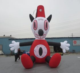 Cartoon2-092 Cartoon de Halloween inflável gigante 6 metros de altura