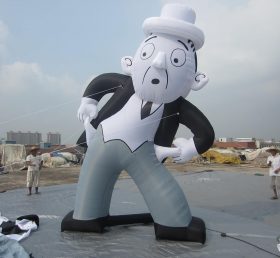 Cartoon2-065 Cartoon de personagem inflável ao ar livre gigante 4M alto
