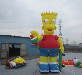 Cartoon1-502 Cartoon inflável Simpson