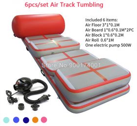 AT1-015 (6 peças) Almofada de ar inflável almofada de ar de ginástica almofada de rolamento ginásio mini colchão de ar para venda
