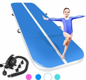 AT1-065 Almofada de ar de ginástica inflável rolando cama de ar trampolim em casa/treinamento/líder de torcida/praia