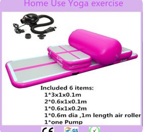AT1-067 Um conjunto de pequenas pistas infláveis ​​almofadas de ar de ginástica, almofadas de ar infláveis ​​para fitness interior
