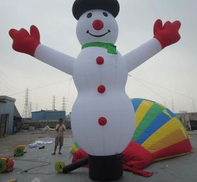 Cartoon2-097 Snowman de Natal inflável