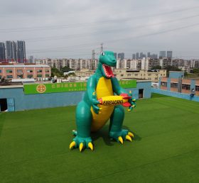 cartoon2-095 Forma inflável de desenho animado gigante dinossauro