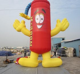 Cartoon2-085 Cartoon inflável ao ar livre gigante de 7 metros de altura