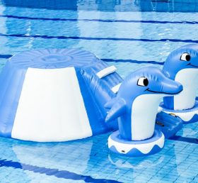 WG1-014 Golfinhos não morrem piscina flutuante jogo de esportes aquáticos