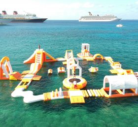 S49 Parque Aquático Flutuante Inflável Parque Aquático Parque Aquático Ilha Aquática