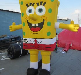 Cartoon2-088 Cartoon inflável Bob Esponja