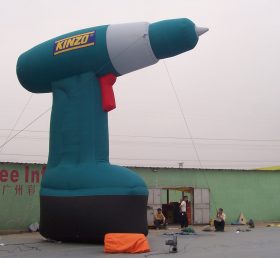S4-302 Publicidade de furadeira elétrica inflável