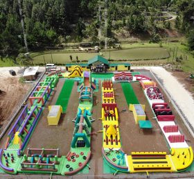 CR1-008 Corrida de obstáculos de 250 metros de comprimento