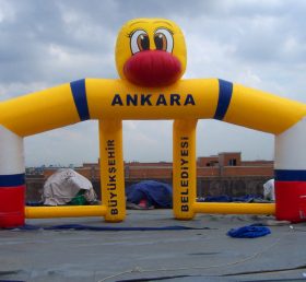 Arch2-038 Arco inflável Looney Tunes