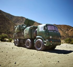 SI1-014 Carro Pantsir-S1 inflável (Sa-22 Cachorro Cinzento)