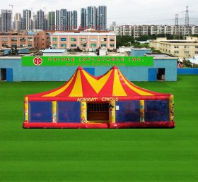 T2-3623 Circo acrobático inflado 15 metros Couvert
