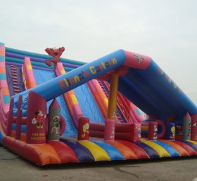 T8-3000 Deslizamento inflável gigante de brinquedo de slide inflável adulto gigante da Disney slide inflável
