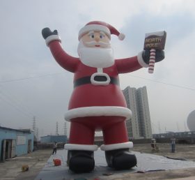 C1-144 Brinquedo inflável de Natal Papai Noel