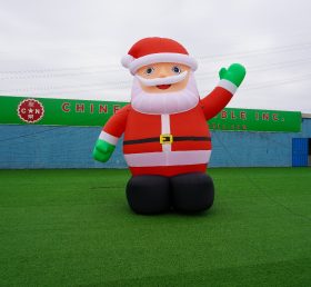 C1-113 Ornamento de Papai Noel inflável ao ar livre 4M alto