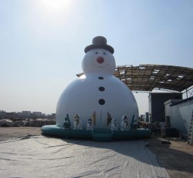 T2-5005 Trampolim inflável boneco de neve