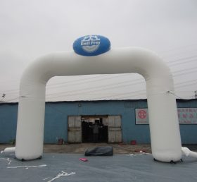 Arch2-045 Arco inflável branco enorme