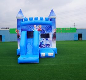 T5-701B Castelo de Gelo e Neve Disney Gelo e Gelo Combinação Alsa Palace Inflável Trampolim