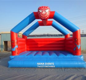 T2-1510 Trampolim inflável super-herói Homem-Aranha