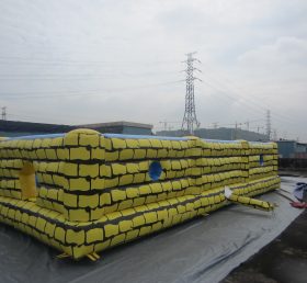 T2-3228 Trampolim inflável amarelo