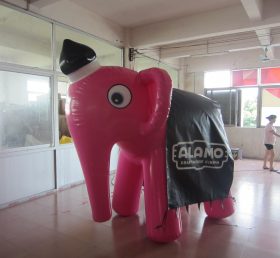 Cartoon1-740 Cartoon inflável personagem elefante