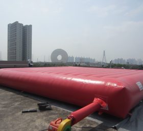 T2-3227 Jogo inflável de almofada de ar inflável vermelho
