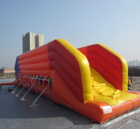 T11-1071 Escorpião inflável vermelho e amarelo