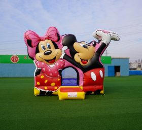 T2-1088 Disney Mickey e Minnie saltam, Disney salta