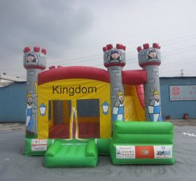 T2-2603 Princesa combinada com castelo saltitante