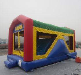 T1-107 Curso de obstáculo de salto de casa de salto