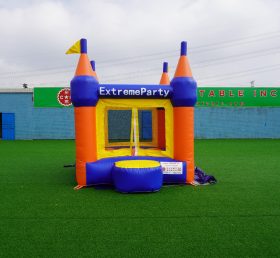 T2-3116 Cadeira de balanço inflável com tema de castelo