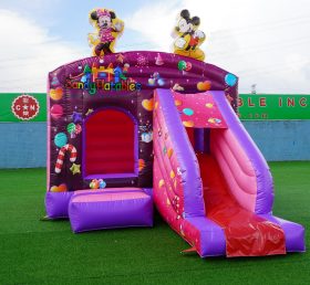 T2-1884B Tábua de trampolim inflável Disney Mickey e Minnie