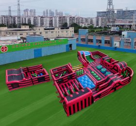 GF2-019 Grande parque de diversões inflável comercial