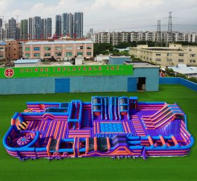 GF2-021 Grande parque de diversões inflável comercial