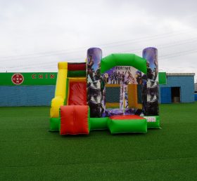 T2-3226E Trampolim inflável Fort Nite