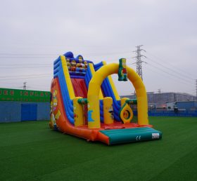T8-2106B Slide seco inflável Simpson