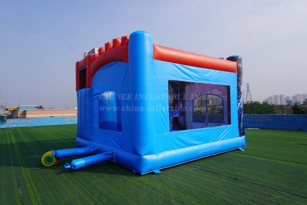T5-001E  Spiderman Bouncy Castle