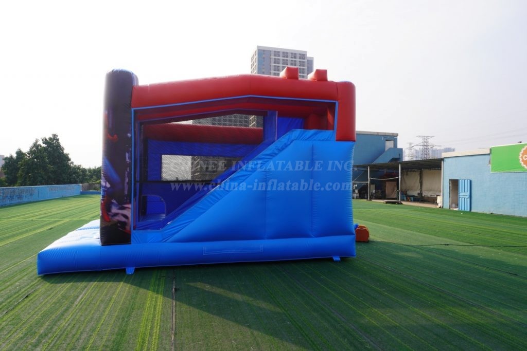 T5-001E  Spiderman Bouncy Castle