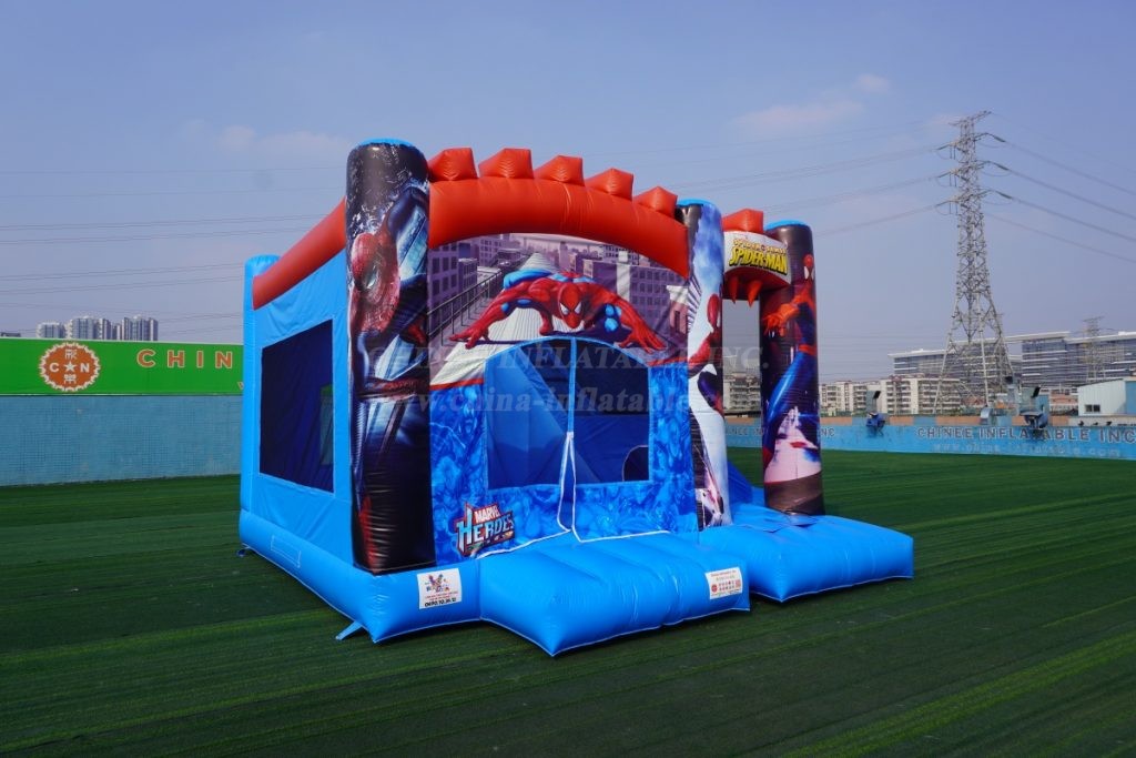 T5-001E  Spiderman Bouncy Castle