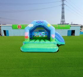 T2-4037 Combinação de slide verde 13X18Ft Peppa Pig